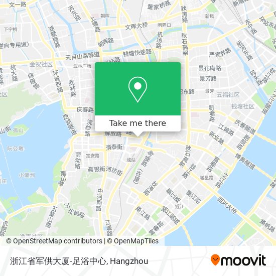 浙江省军供大厦-足浴中心 map
