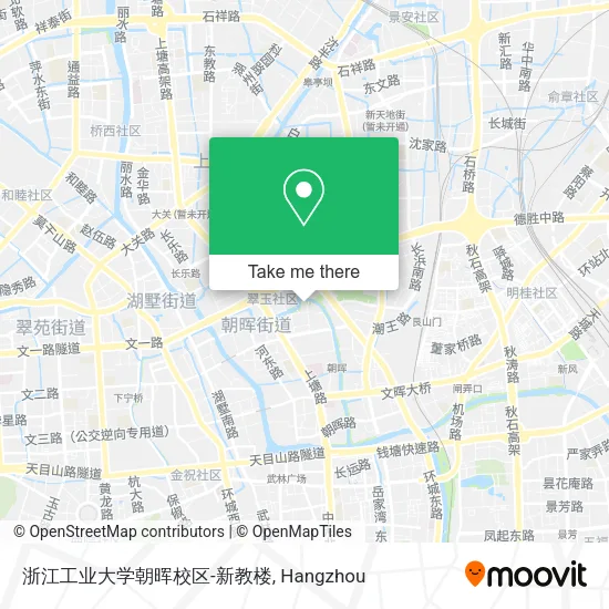 浙江工业大学朝晖校区-新教楼 map