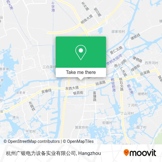 杭州广银电力设备实业有限公司 map