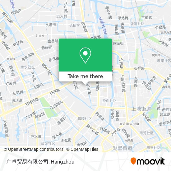 广卓贸易有限公司 map
