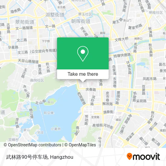 武林路90号停车场 map