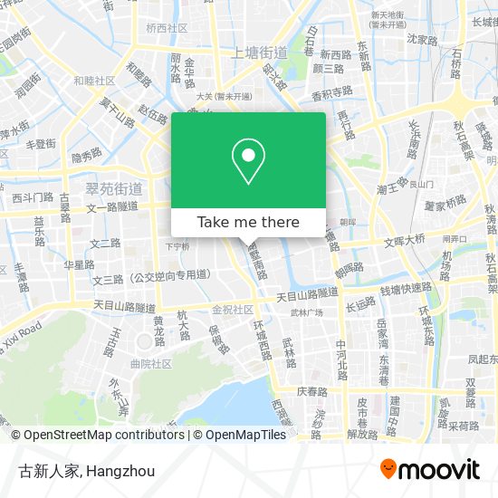古新人家 map