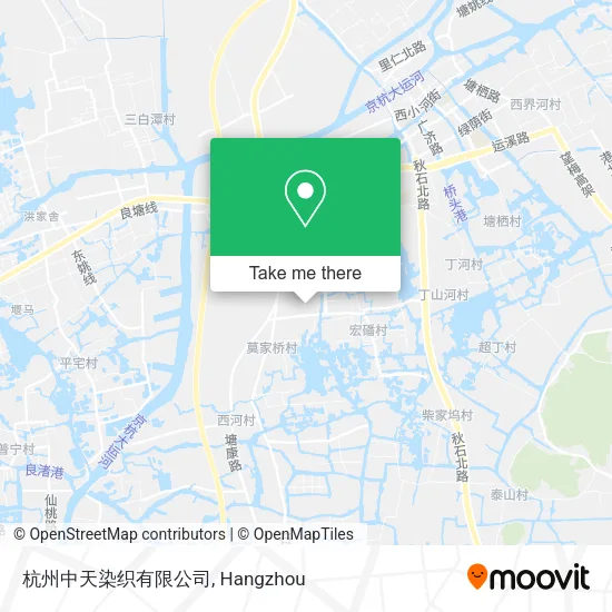 杭州中天染织有限公司 map