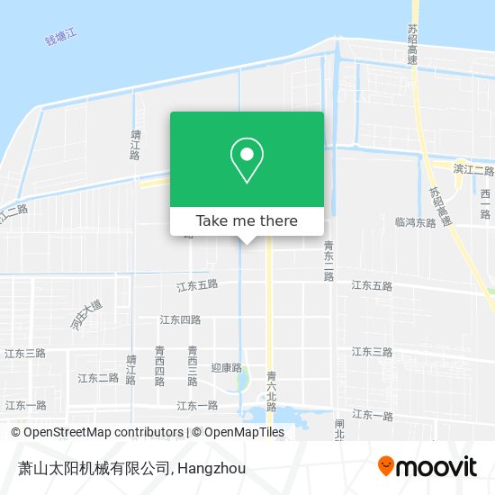 萧山太阳机械有限公司 map