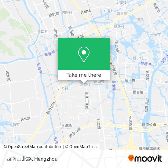 西南山北路 map