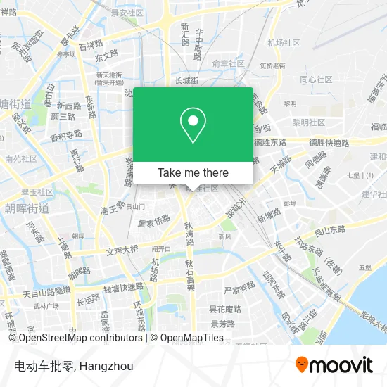电动车批零 map