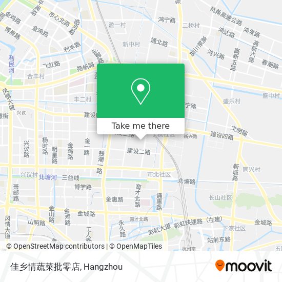 佳乡情蔬菜批零店 map