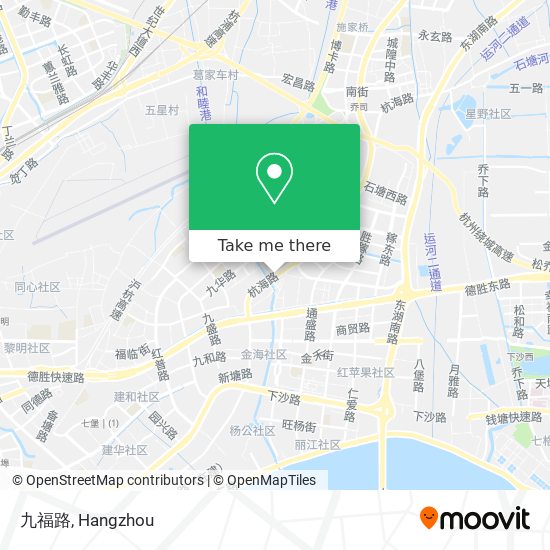 九福路 map