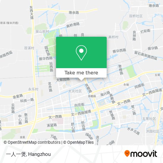 一人一煲 map