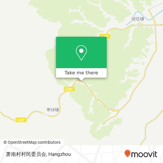 萧南村村民委员会 map