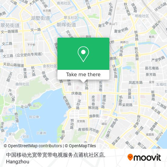 中国移动光宽带宽带电视服务点莆杭社区店 map