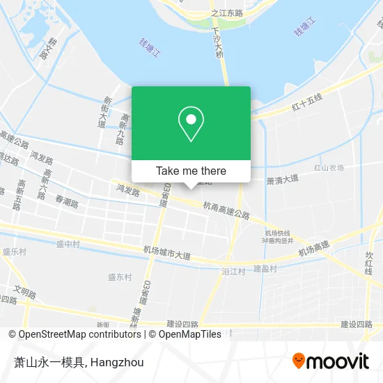 萧山永一模具 map