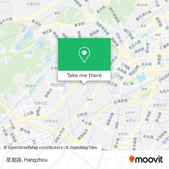 星都路 map