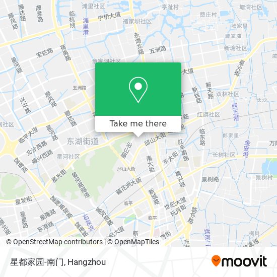 星都家园-南门 map