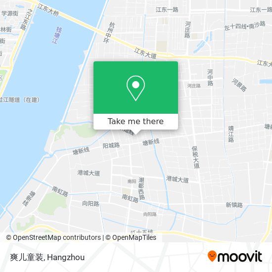 爽儿童装 map