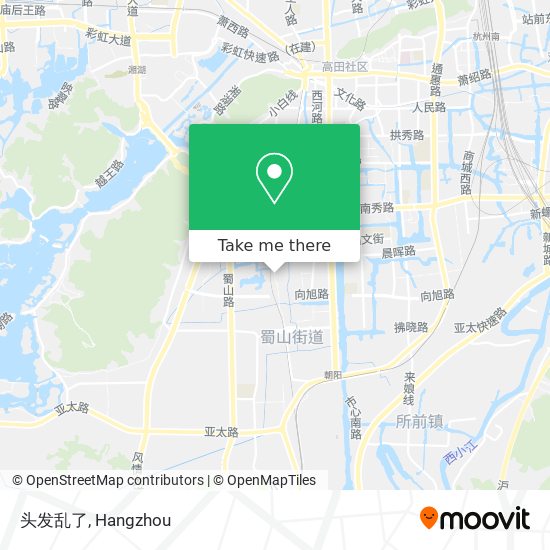 头发乱了 map