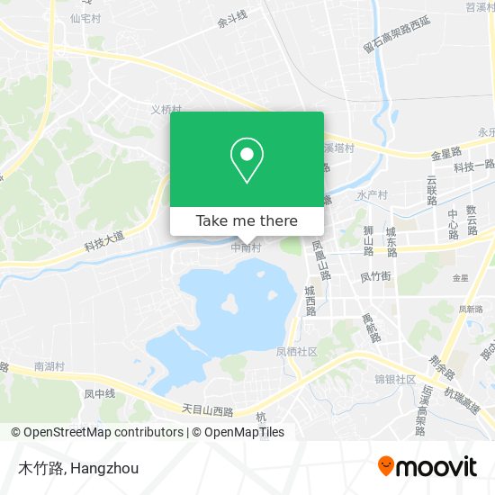 木竹路 map