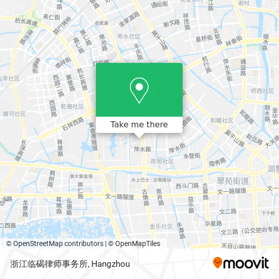 浙江临碣律师事务所 map