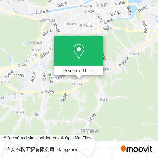 临安东楷工贸有限公司 map