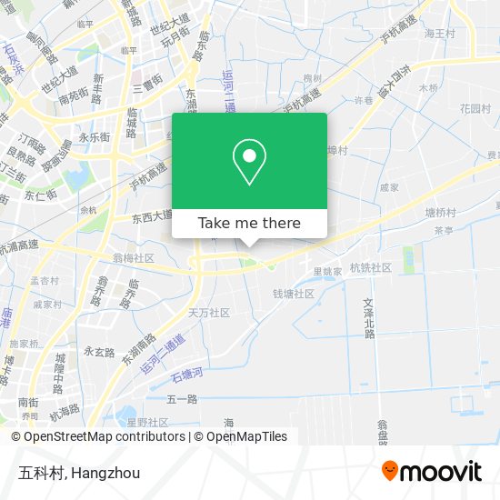五科村 map