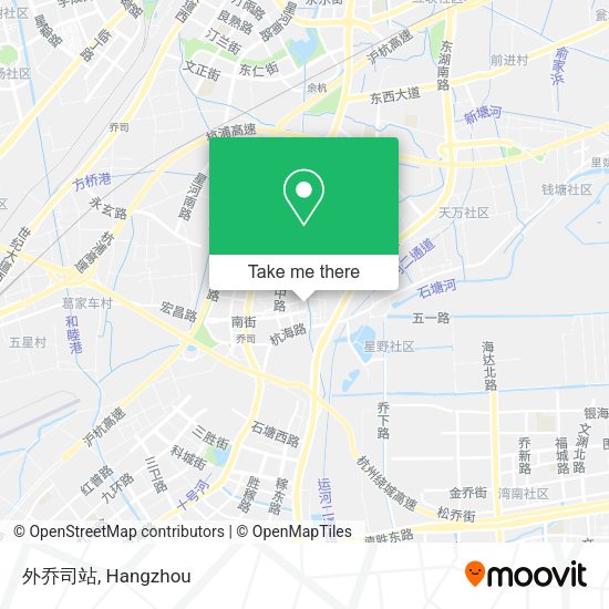 外乔司站 map