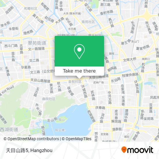 天目山路5 map