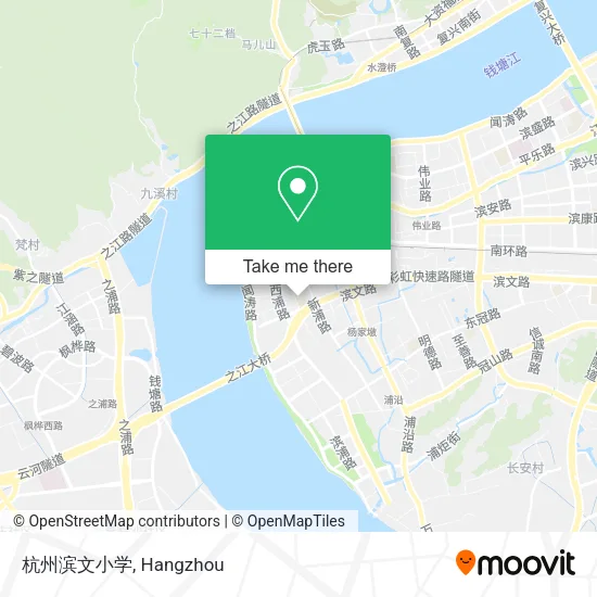 杭州滨文小学 map