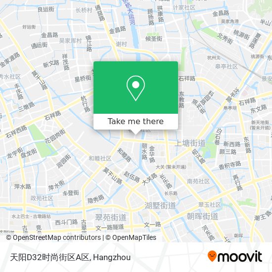 天阳D32时尚街区A区 map