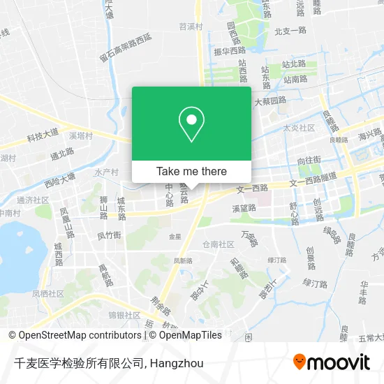 千麦医学检验所有限公司 map