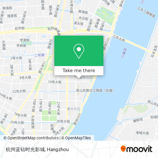 杭州蓝钻时光影城 map