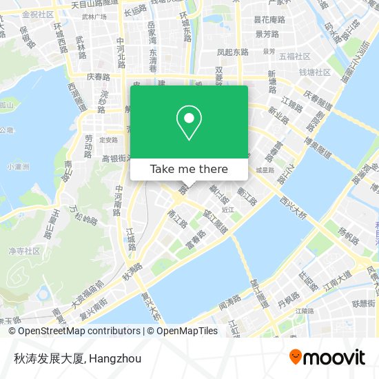 秋涛发展大厦 map