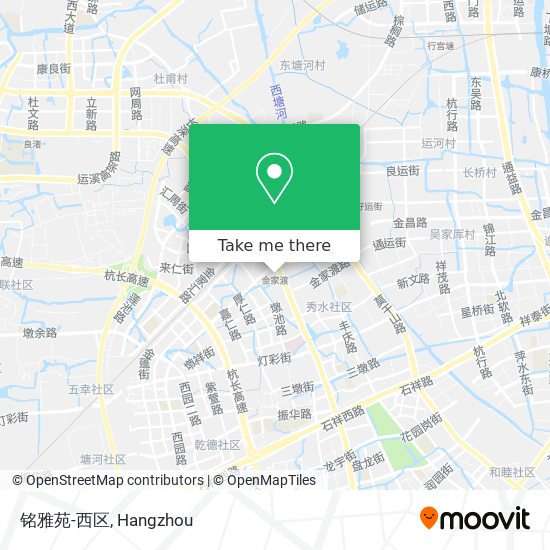 铭雅苑-西区 map