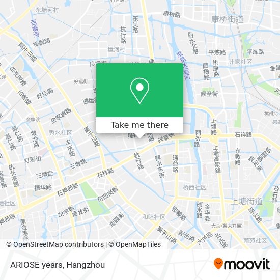 ARIOSE  years map