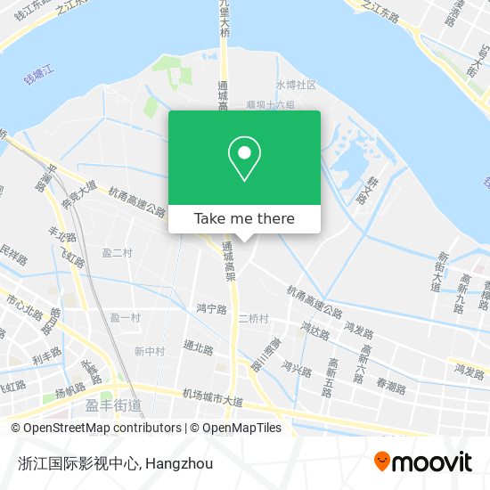浙江国际影视中心 map