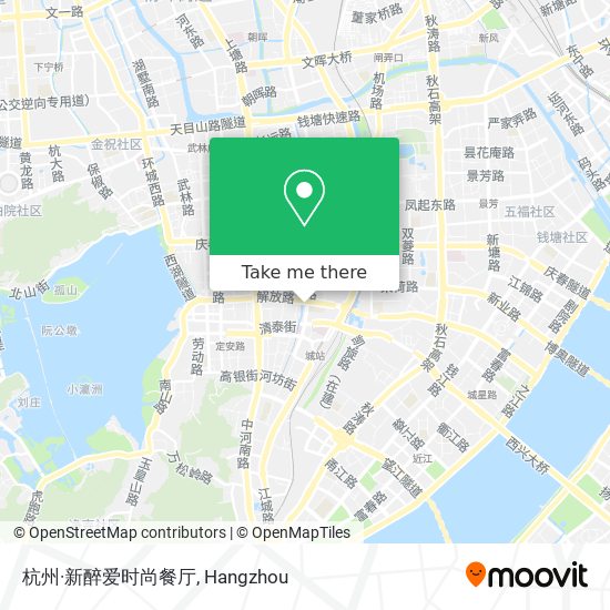 杭州·新醉爱时尚餐厅 map