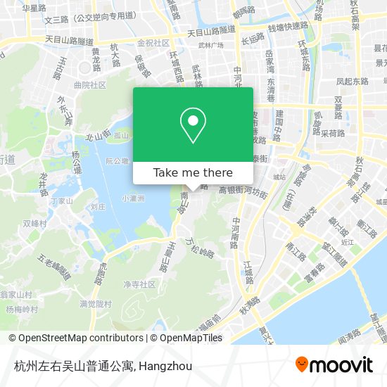 杭州左右吴山普通公寓 map