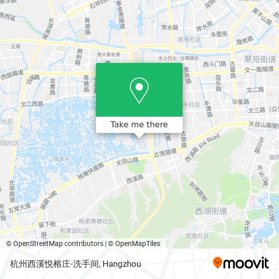 杭州西溪悦榕庄-洗手间 map