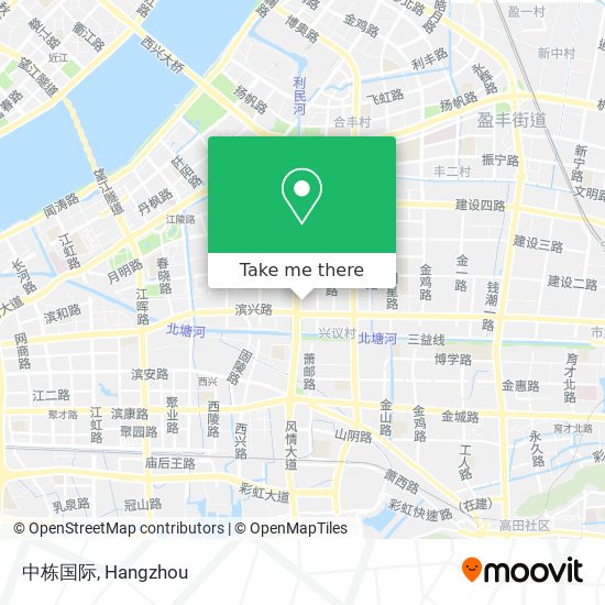 中栋国际 map