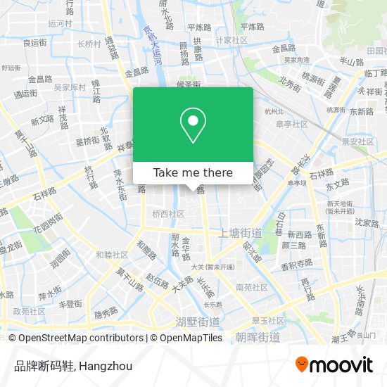 品牌断码鞋 map