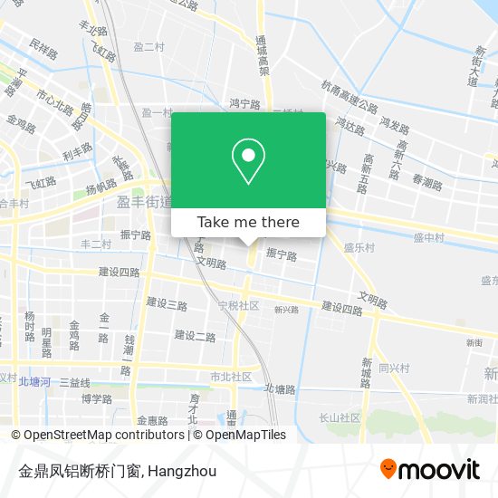 金鼎凤铝断桥门窗 map