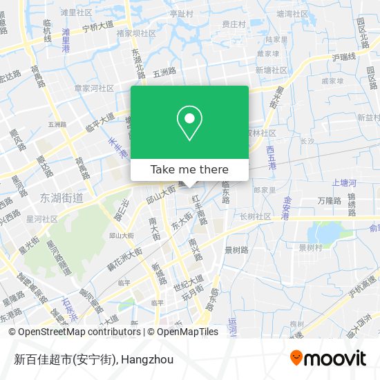 新百佳超市(安宁街) map