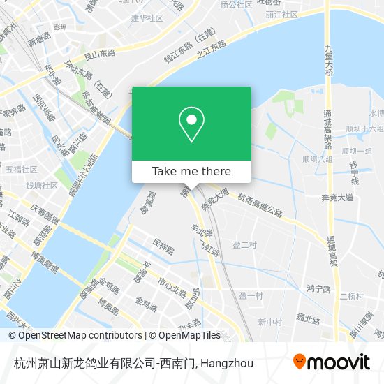 杭州萧山新龙鸽业有限公司-西南门 map