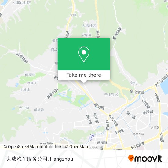 大成汽车服务公司 map