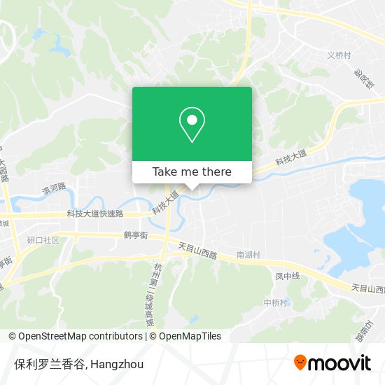 保利罗兰香谷 map