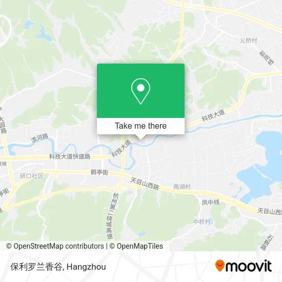 保利罗兰香谷 map