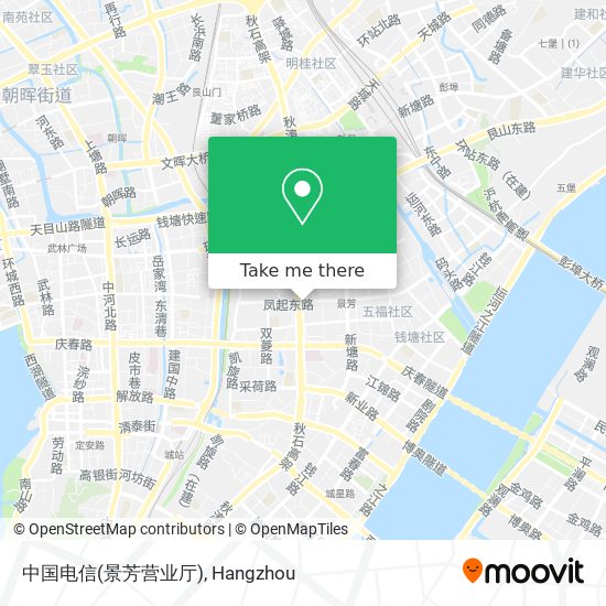 中国电信(景芳营业厅) map