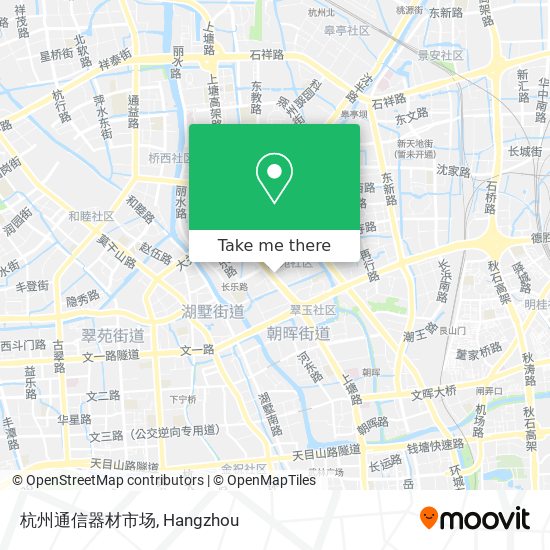 杭州通信器材市场 map
