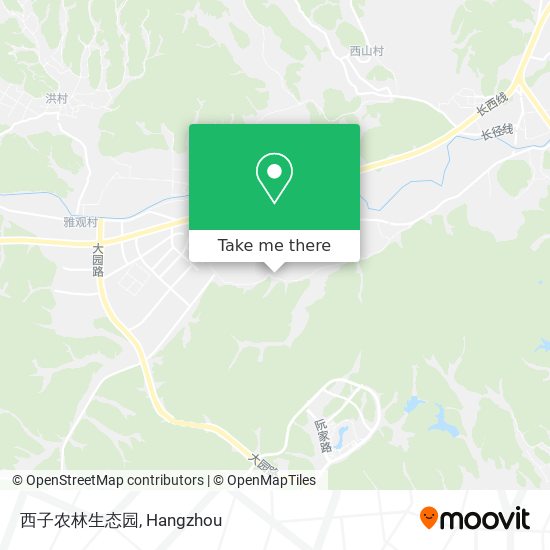 西子农林生态园 map