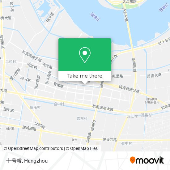十号桥 map
