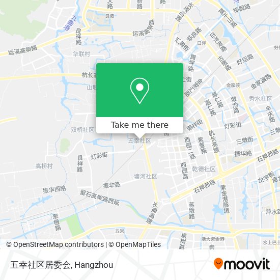 五幸社区居委会 map